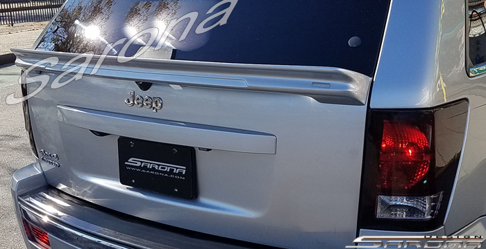 Custom Jeep Grand Cherokee  SUV/SAV/Crossover Trunk Wing (2005 - 2010) - $349.00 (Part #JP-013-TW)
